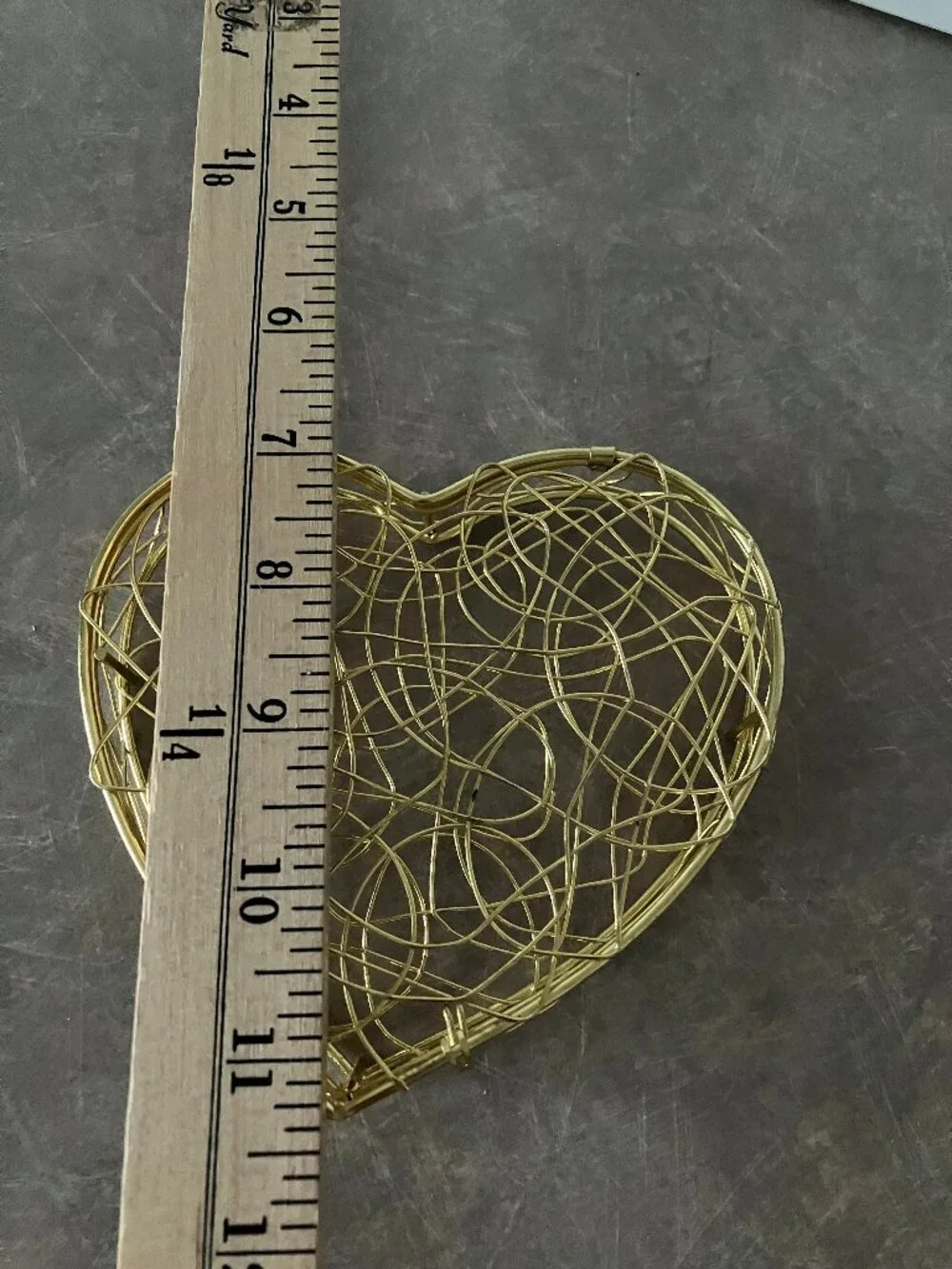 Heart-Shaped Wire Box